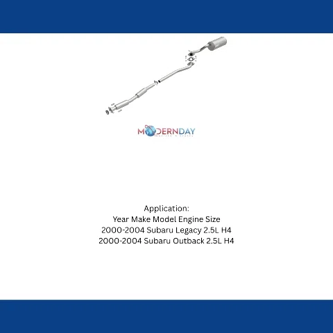 Fits 2000-2004 Subaru Direct-Fit Replacement Exhaust System 106-0174